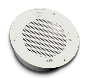 CyberData Singlewire-Enabled Talk Back Speaker - Signal White (011183)
