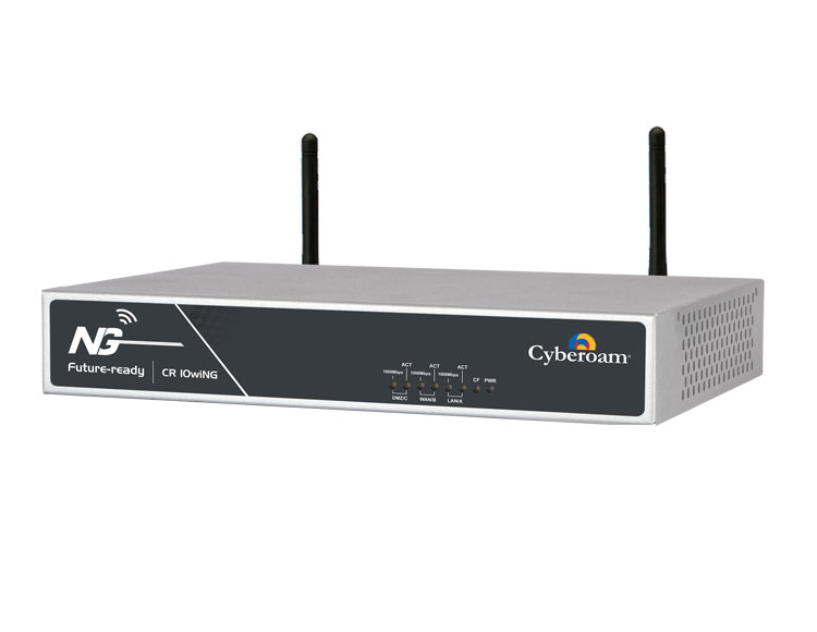 Cyberoam CR10wiNG UTM Firewall 3x3 MIMO technology