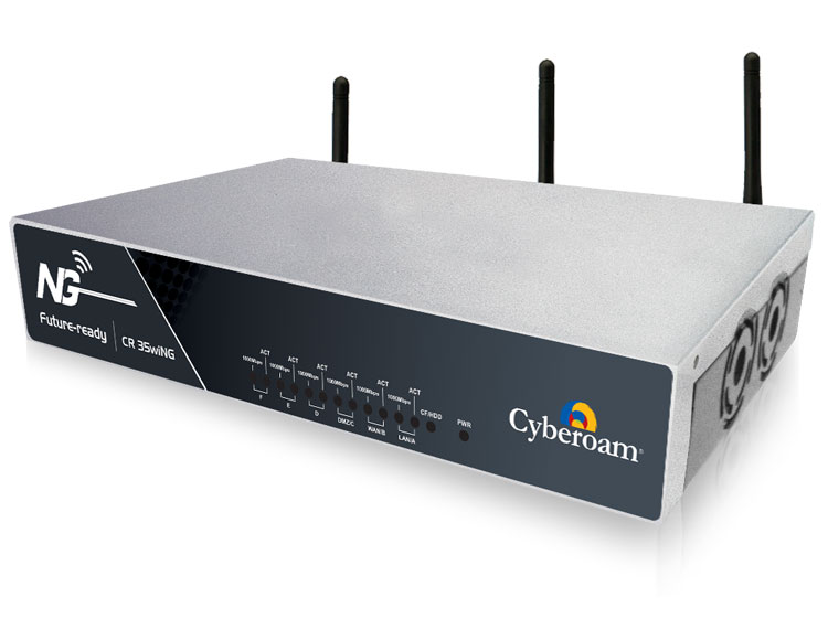 Cyberoam CR35wiNG UTM Firewall 3x3 MIMO Technology