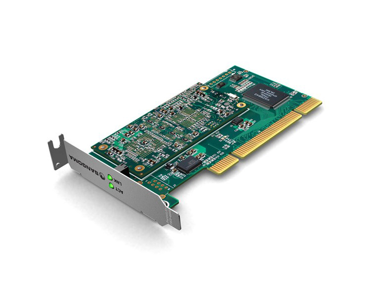 Sangoma D100-240 PCI Voice Transcoding Card (Up to 240 Transcoding Sessions)