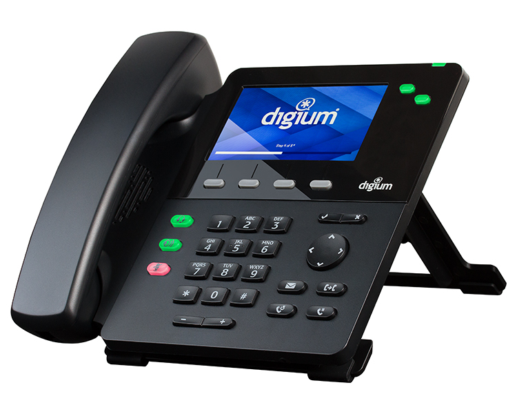 Sangoma Digium D60 VoIP PoE Desk Phone Cleaned and Tested Free Ship Used 