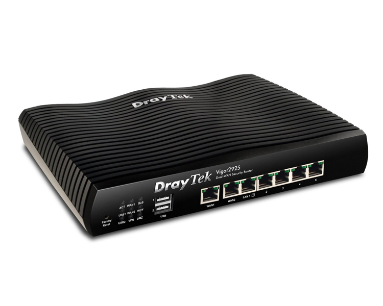 Draytek Vigor 2925 Dual-WAN Router Firewall