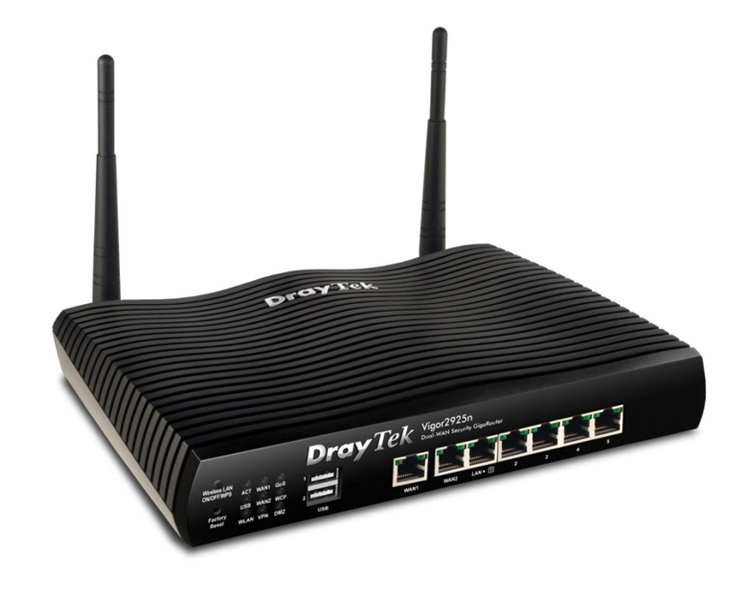 Draytek Vigor 2925n Dual-WAN Router Firewall