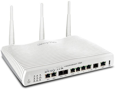 Draytek VigorIPPBX 2820 - Integrated IP-PBX & ADSL Firewall