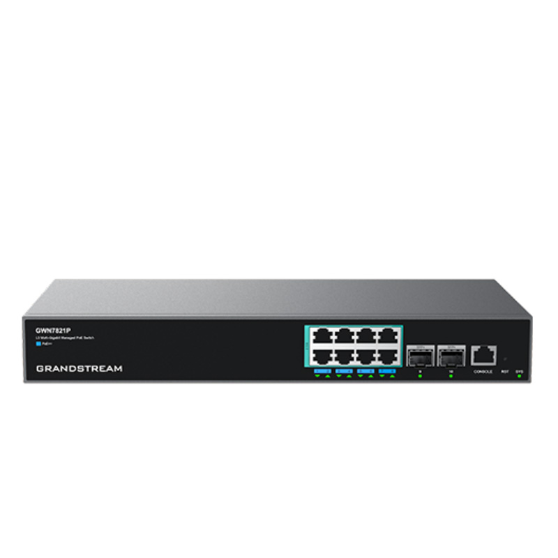 Grandstream GWN7821P Layer 3 Multi-Gigabit 8 Gigabit Ethernet ports Switch (GWN7821P)