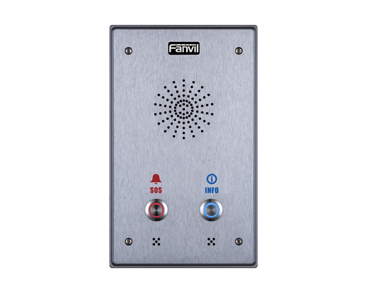 Fanvil i12 SIP Intercom - Dual Button