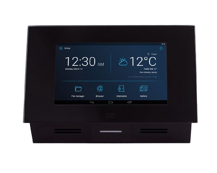 2N Indoor Touch 2.0 answering unit with Wi-Fi, black version (91378376)