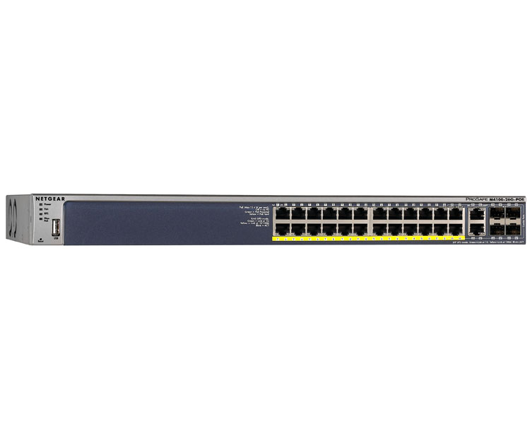 Netgear ProSafe GSM7226LP-100NES - M4100-26G-POE Managed Switch