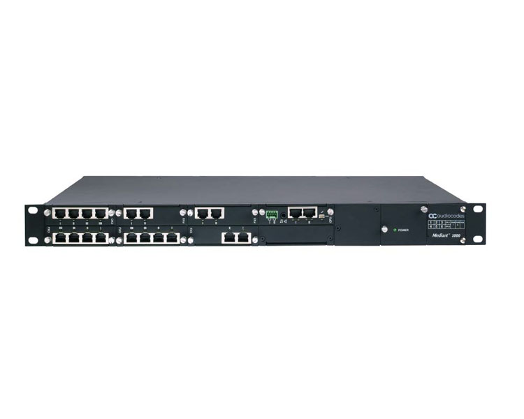 AudioCodes Mediant 1000 Enterprise Session Border Controller and Media Gateway (M1KB)