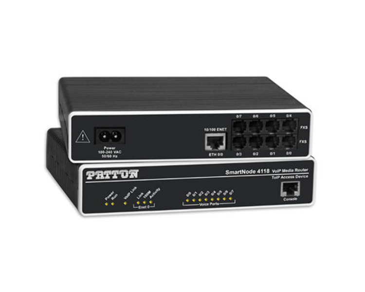 Patton SmartNode SN4112S/JS/EUI 2 port FXS Analogue Gateway