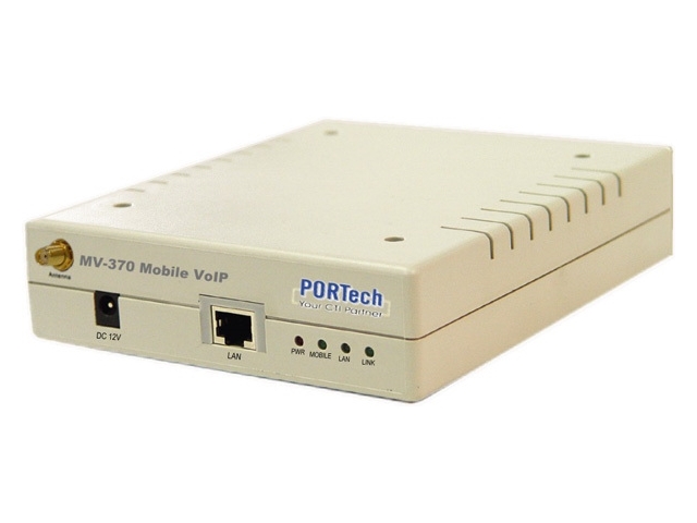 PORTech MV-370 3G - 1 channel GSM/VoIP Gateway