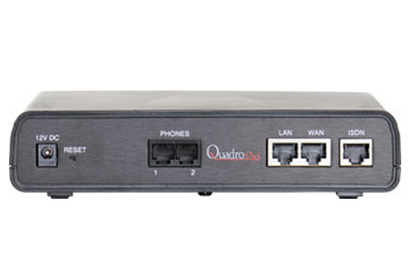 Epygi Quadro2xi IP PBX, 1 ISDN Port 2 FXS Ports
