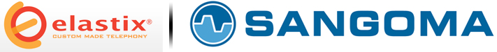 Elastix and Sangoma Logo
