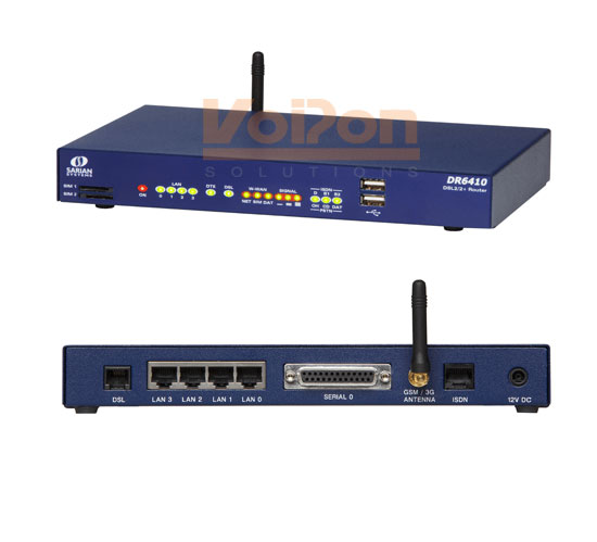 Sarian DR6420 Modular ADSL 3G Router