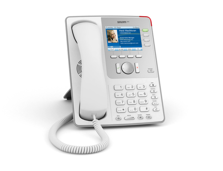 Snom 821 White IP Phone