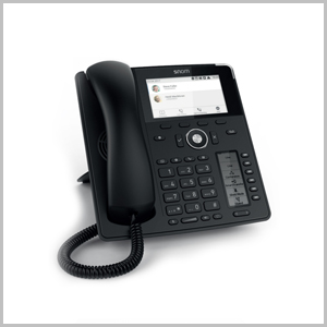 Snom 320 VoIP telefono con fattura incl IVA. 