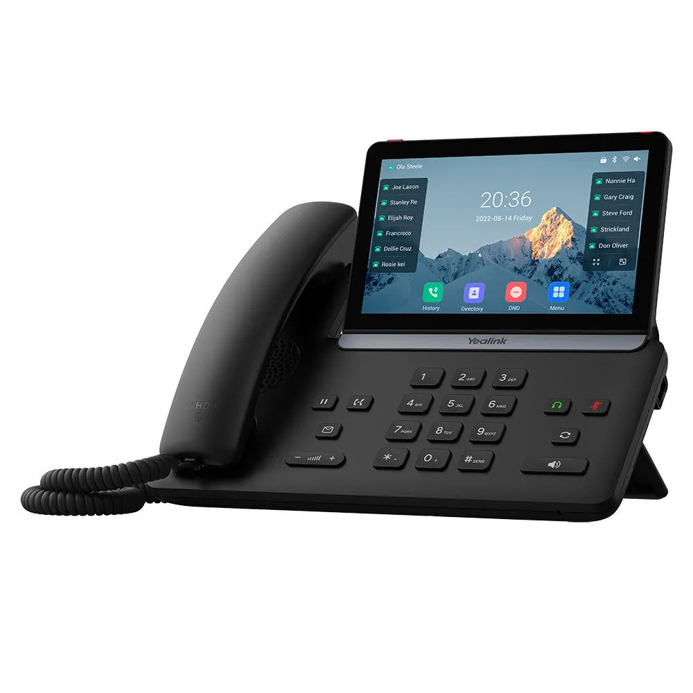 Yealink T87W Wi-Fi 6 VoIP/SIP Phone (T87W) Yealink T87W Wi-Fi 6 VoIP/SIP Phone (T87W)