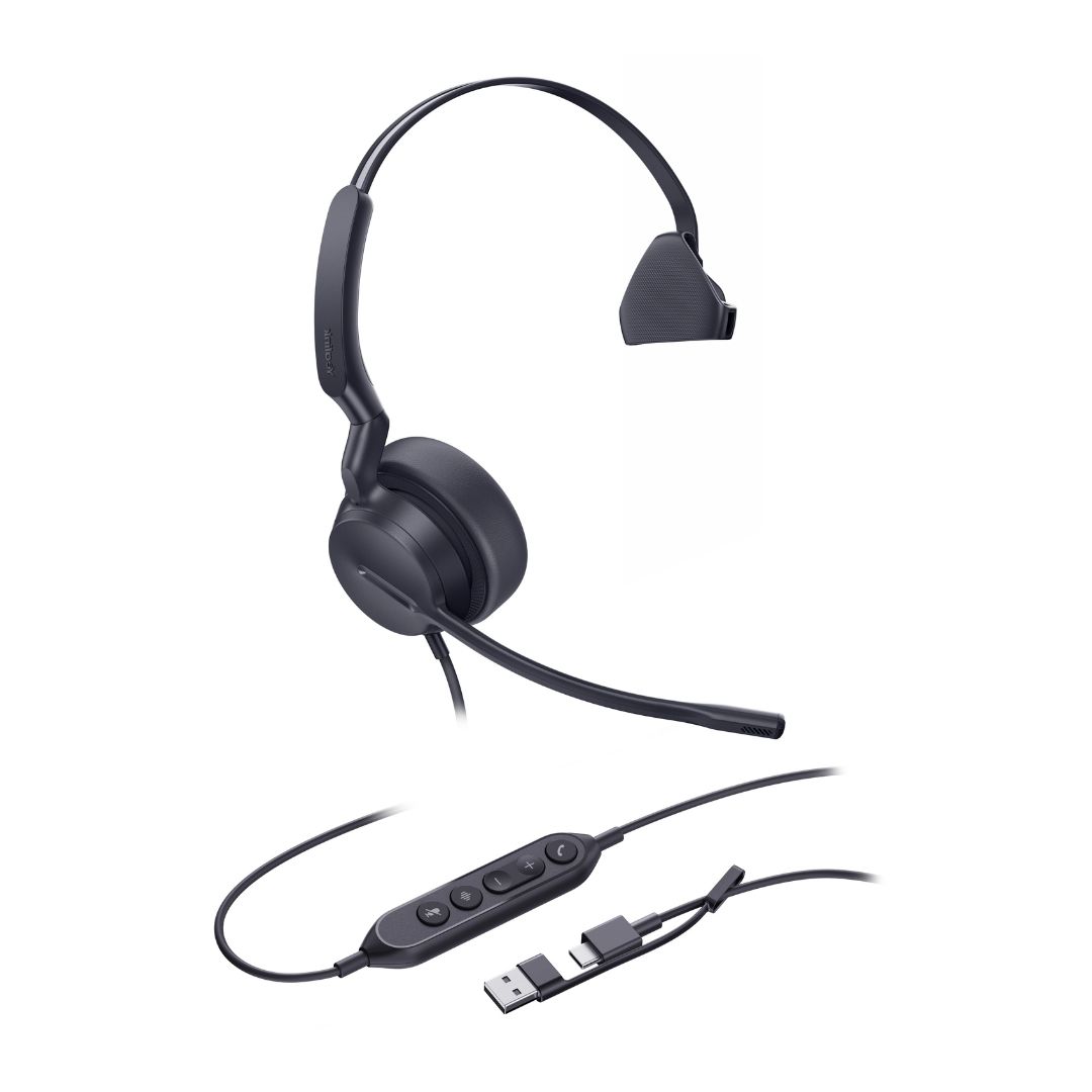 Yealink UH42 USB Wired Monaural Headset UC (UH42 Mono UC USB-C/A) Yealink UH42 USB Wired Monaural Headset UC (UH42 Mono UC USB-C/A)