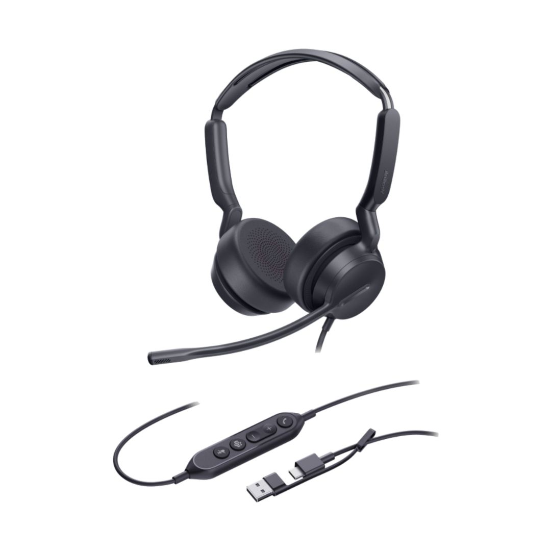 Yealink UH42 Microsoft Teams Over-the-Head Binaural Headset (UH42 Dual Teams USB-C/A) Yealink UH42 Microsoft Teams Over-the-Head Binaural Headset (UH42 Dual Teams USB-C/A)