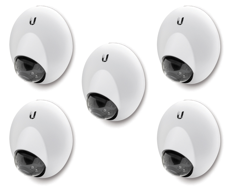 Ubiquiti UniFi Video Camera G3 Dome 5 Pack - UVC-G3-DOME-5