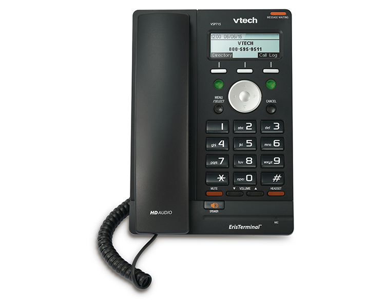 VTech ErisTerminal VSP716A Entry-Level SIP Phone
