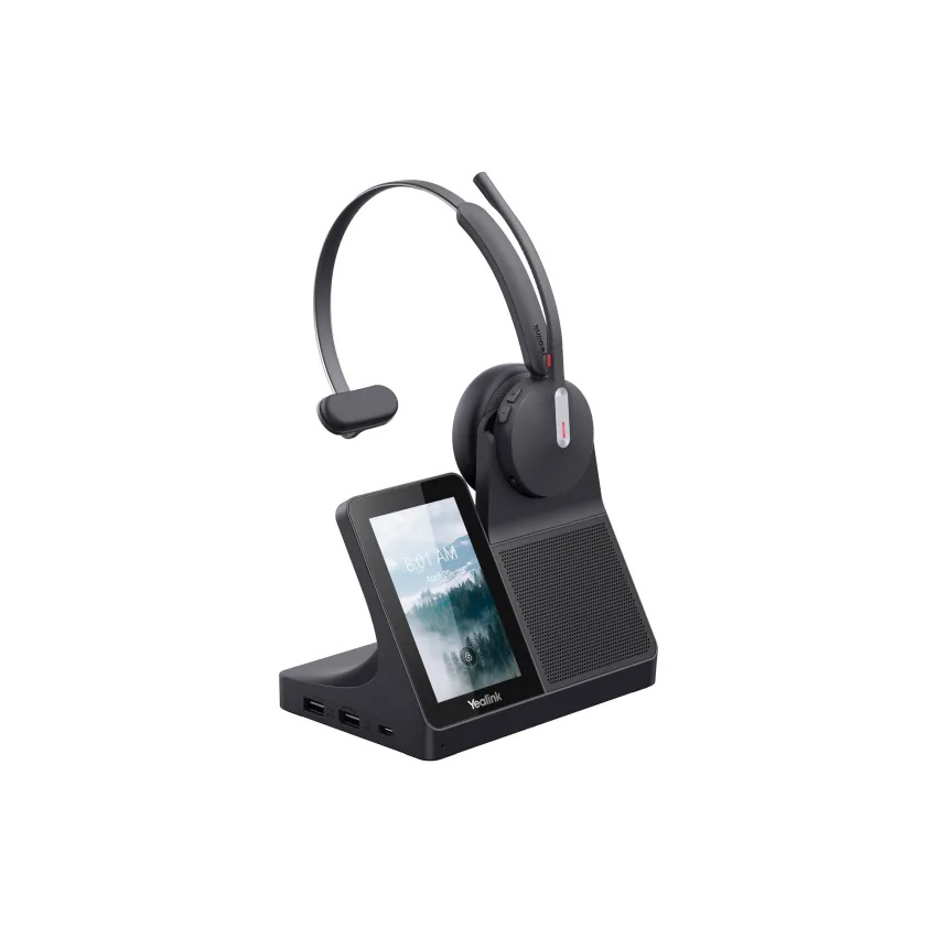 Yealink WH64 Mono DECT Wireless Headset Workstation (WH64 Workstation Mono)