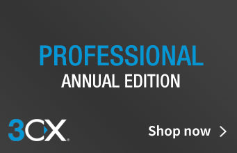 3CX Professional Annual Licences
