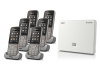 Gigaset N510IP Base Station and Gigaset Sl750H Phone bundle - Six Handsets