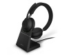 Jabra Evolve2 65 Link380c UC Stereo Black Headset with Desk Stand (26599-989-889)
