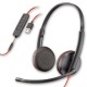 Poly 3200 Series Blackwire C3225 On-Ear Wired Headset